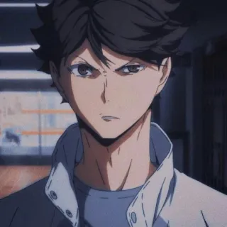 🍃 Oikawa Tooru Haikyuu!! Anime, Haikyuu, Oikawa, Tooru, Personnage, Portrait telegram sticker