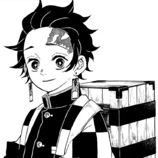 🔥 Tanjiro Kamado Demon Slayer Anime, Manga, Demon Slayer, Tanjiro, Tanjiro Kamado whatsapp sticker