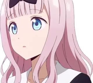 😕 Chika Fujiwara Kaguya-sama: Love Is War Anime, Chika Fujiwara, Kaguya-sama, Love is War, Carino, Ragazza whatsapp sticker