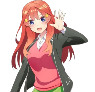 🍓 Аниме, Девушка, Мультфильм, Персонаж, Иллюстрация telegram sticker