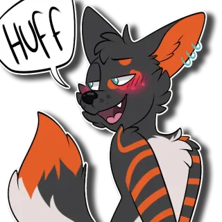 😳 HUFF telegram sticker