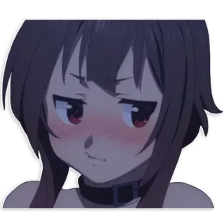 👀 Megumin Konosuba Anime, Sticker, Megumin, Konosuba whatsapp sticker