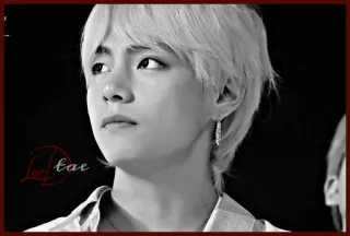 🥀 V LuvTae kpop, chanteur, idole, musique, asiatique, portrait telegram sticker