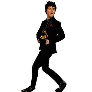 😀 Billie Joe Armstrong Billie Joe Armstrong, Green Day, Musiker, Grammy Awards telegram sticker