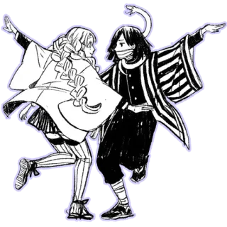 💃 Mitsuri Kanroji Demon Slayer Anime, Coppia, Demon Slayer, Hashira, Manga, Ballando, Amici telegram sticker