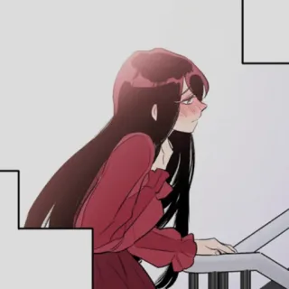🥺 Frau, Treppe, Cartoon, Mädchen, Figur, Animation whatsapp sticker