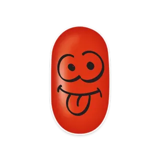 😜 漫画, 絵文字, 舌, 顔, 面白い, 表情 whatsapp sticker