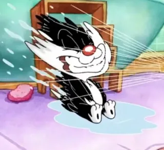 🧃 Sylvester dessin animé, chat, Sylvestre, Looney Tunes, WB telegram sticker