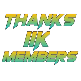 🙏 THANKS
IIK
MEMBERS thank you, members, gratitude, appreciation whatsapp sticker