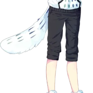 😎 Anime, Manga, Queue, Queue animale, Oreilles telegram sticker