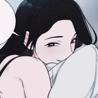 🎐 Anime, Vrouw, Cartoon, Portret whatsapp sticker