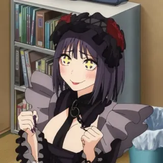 🥟 Marin Kitagawa My Dress-Up Darling anime, cute, cosplay, kawaii, girl telegram sticker