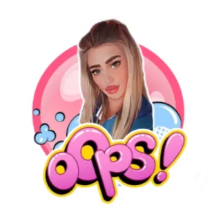 😬 Oops! ой, смешные, мультфильм, стикер telegram sticker