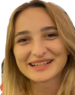 😁 persona, mujer, retrato, sonrisa, cara telegram sticker