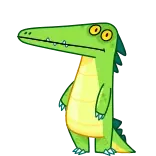 Croco telegram stickers