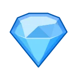 💎 бриллиант, самоцвет, синий, блестящий, драгоценность telegram sticker