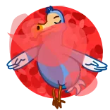 Donnie Dodo whatsapp stickers