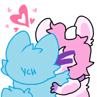 🤗 YCH telegram sticker
