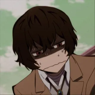 🥂 Osamu Dazai Bungou Stray Dogs Anime, Manga, Dazai, Bungou Stray Dogs, Osamu Dazai, Cartoon whatsapp sticker