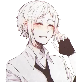 😚 Atsushi Nakajima Bungou Stray Dogs Anime, Manga, Atsushi Nakajima, Bungou Stray Dogs telegram sticker