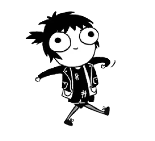 😎 dessin animé, personnage, illustration, dessin telegram sticker