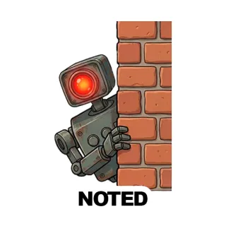 👀 NOTED telegram sticker
