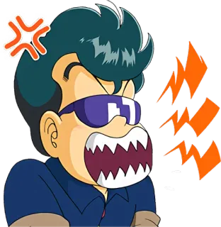 Dr.SLUMP :: @line_stickers telegram stickers
