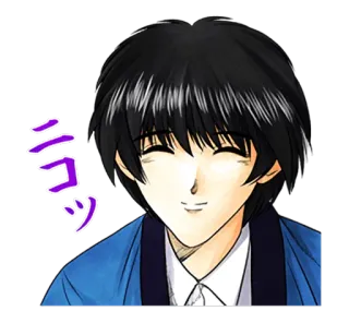 😄 ラコッ Anime, Manga, Fröhlich, Lächeln telegram sticker