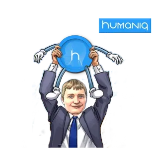 😄 humaniq telegram sticker