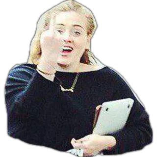 🖕 dedo do meio, gesto obsceno, ofensivo, mulher, irritada, mostrar o dedo do meio telegram sticker