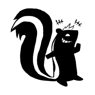 stolenPixivSkunk whatsapp stickers