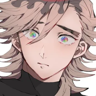⛓️ Douma Demon Slayer Anime, Dämon, Charakter, Douma, Fanart telegram sticker