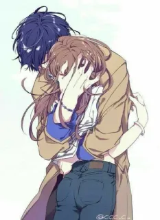 💗 abraço, casal, romance, amor, abraçar telegram sticker
