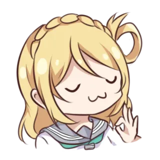 Saber @animestickerchannel whatsapp stickers
