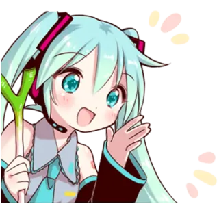 HATSUNE MIKU and friends!! @Nekosticker telegram stickers