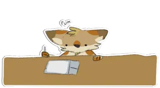 🖍 Fuk offensive, middle finger, cartoon animal, sticker telegram sticker