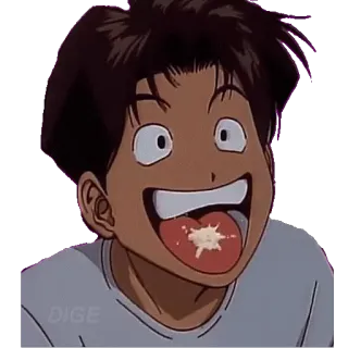 😃 anime, shocked, boy, cartoon telegram sticker
