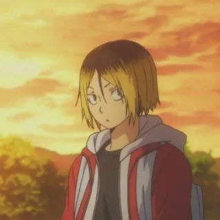 ❤️ Kozume Kenma Haikyuu!! Anime, Haikyuu, Kenma, Kozume Kenma, Personaggio, Alzatore, Pallavolo telegram sticker