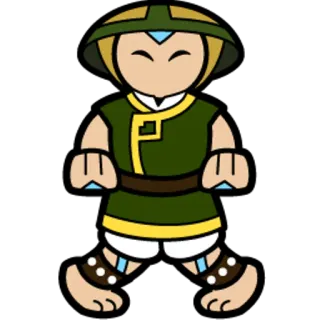 😳 Avatar, Pertarungan, Karakter, Avatar Aang telegram sticker