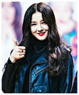 🥀 Nancy (Lee Seungri) K-Pop, Idol, Daumen hoch, Weiblich, Sängerin, Promi, Asiatisch whatsapp sticker