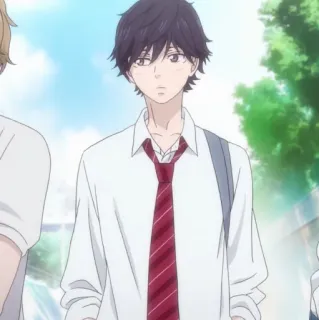 🎞 Kou Mabuchi Ao Haru Ride Аниме, Школа, Парень, Форма, Подросток telegram sticker