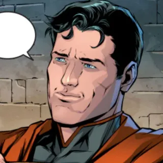 🦯 Superman супергерой, комикс, человек из стали, Кларк Кент telegram sticker