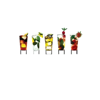 🍷 bebidas, coquetéis, refrescos, bebidas telegram sticker