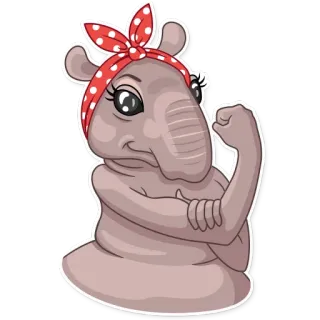 Homunculus Loxodontus telegram stickers