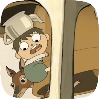 😧 Wirt Over the Garden Wall telegram sticker