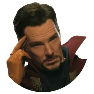 🤦‍♂️ Doctor Strange doctor strange, marvel, benedict cumberbatch, magic, sorcerer telegram sticker
