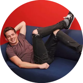 😴 Charlie Puth singer, pop, celebrity, male telegram sticker