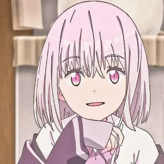 😬 Anime, Dibujos animados, Personaje, Retrato, Lindo, Chica telegram sticker