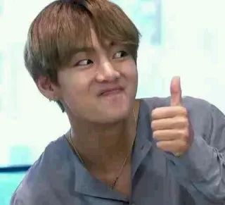 ⚔ thumbs up, positive, kpop, asian, man, like telegram sticker