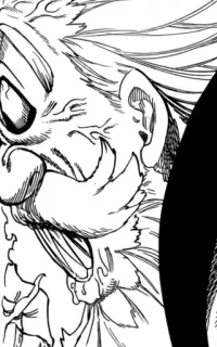 👺 Anime, Manga, Enojado, Cara, Grito, Furia telegram sticker